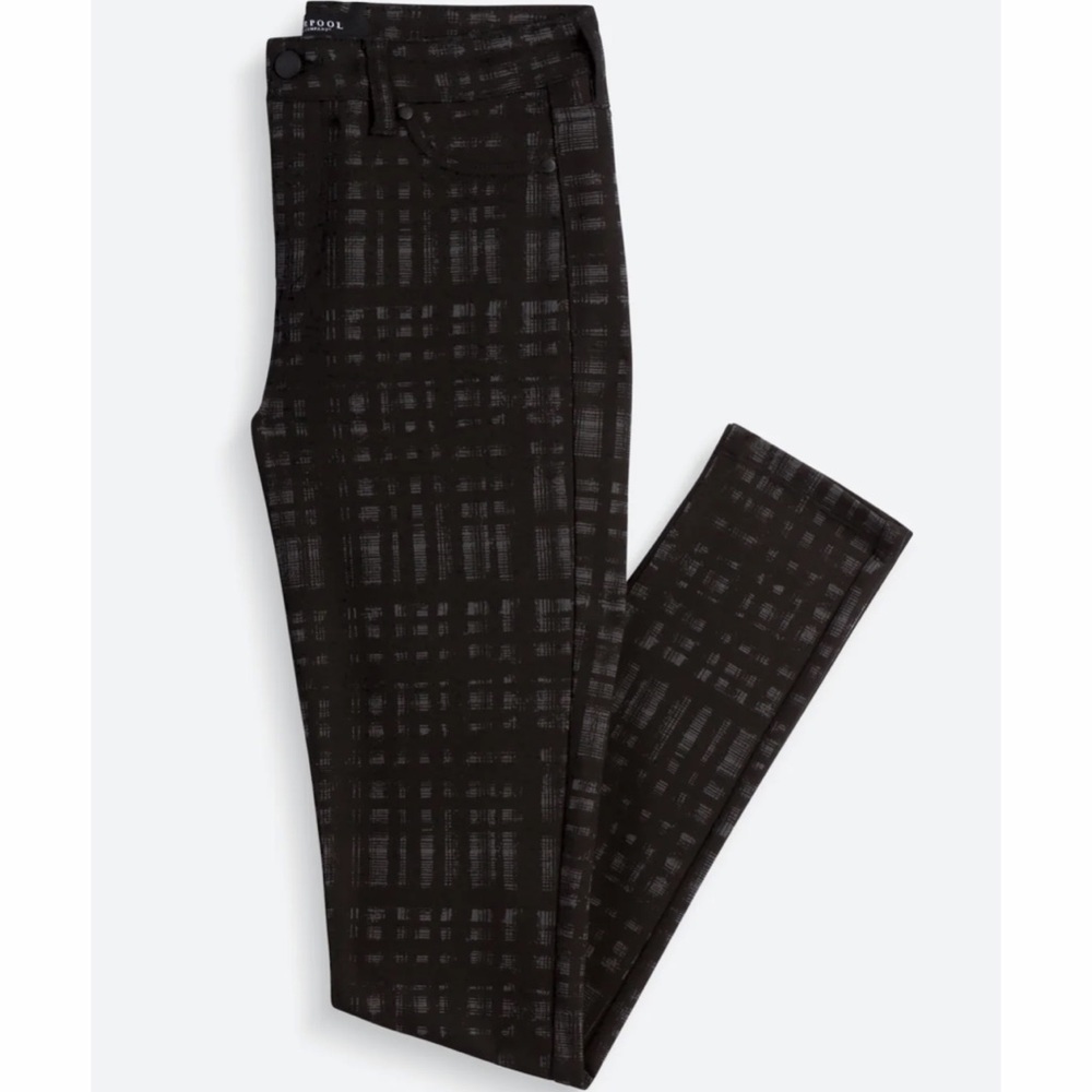 LIVERPOOL Anita Printed Skinny Plaid Pant